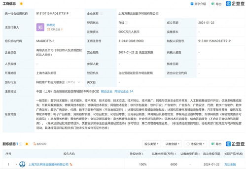 萬達在上海成立數(shù)字科技公司 含互聯(lián)網(wǎng)銷售業(yè)務